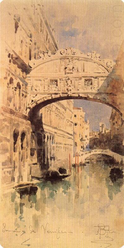 Mikhail Vrubel Venice:The Bridge of Sighs china oil painting image